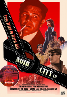 NOIR CITY 19 Festival Poster